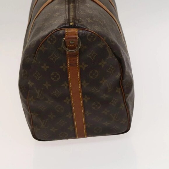 LOUIS VUITTON Monogram Keepall Bandouliere 50 Boston Bag M41416 LV Auth KD297 - Picture 6 of 16